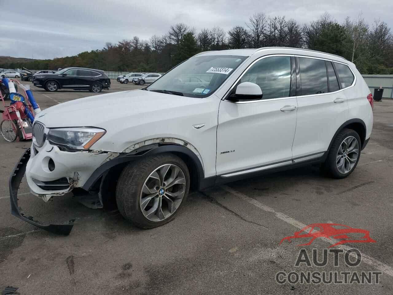 BMW X3 2016 - 5UXWX9C53G0D66418