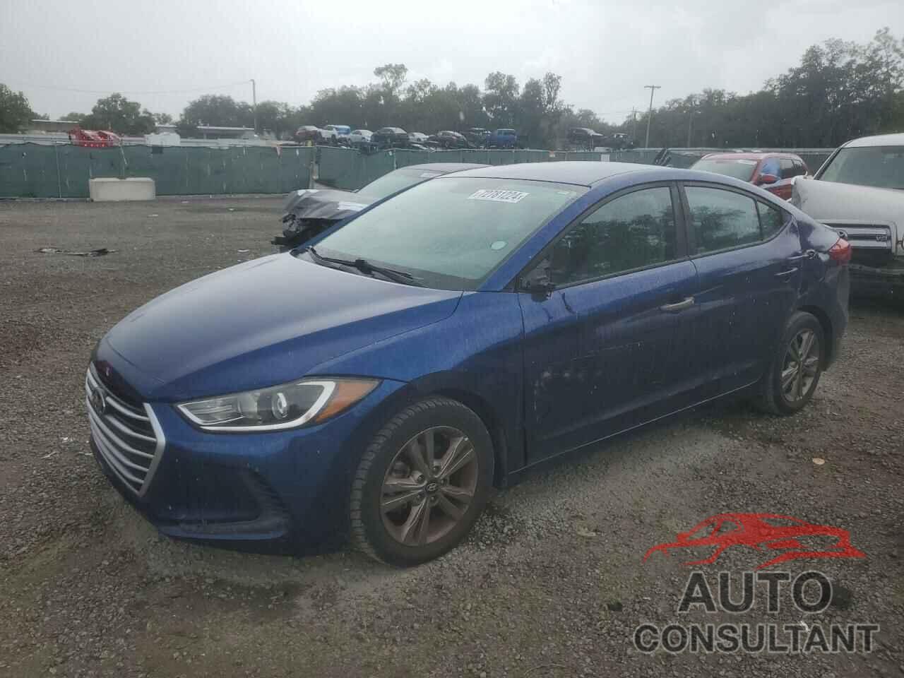 HYUNDAI ELANTRA 2018 - 5NPD84LF4JH256308