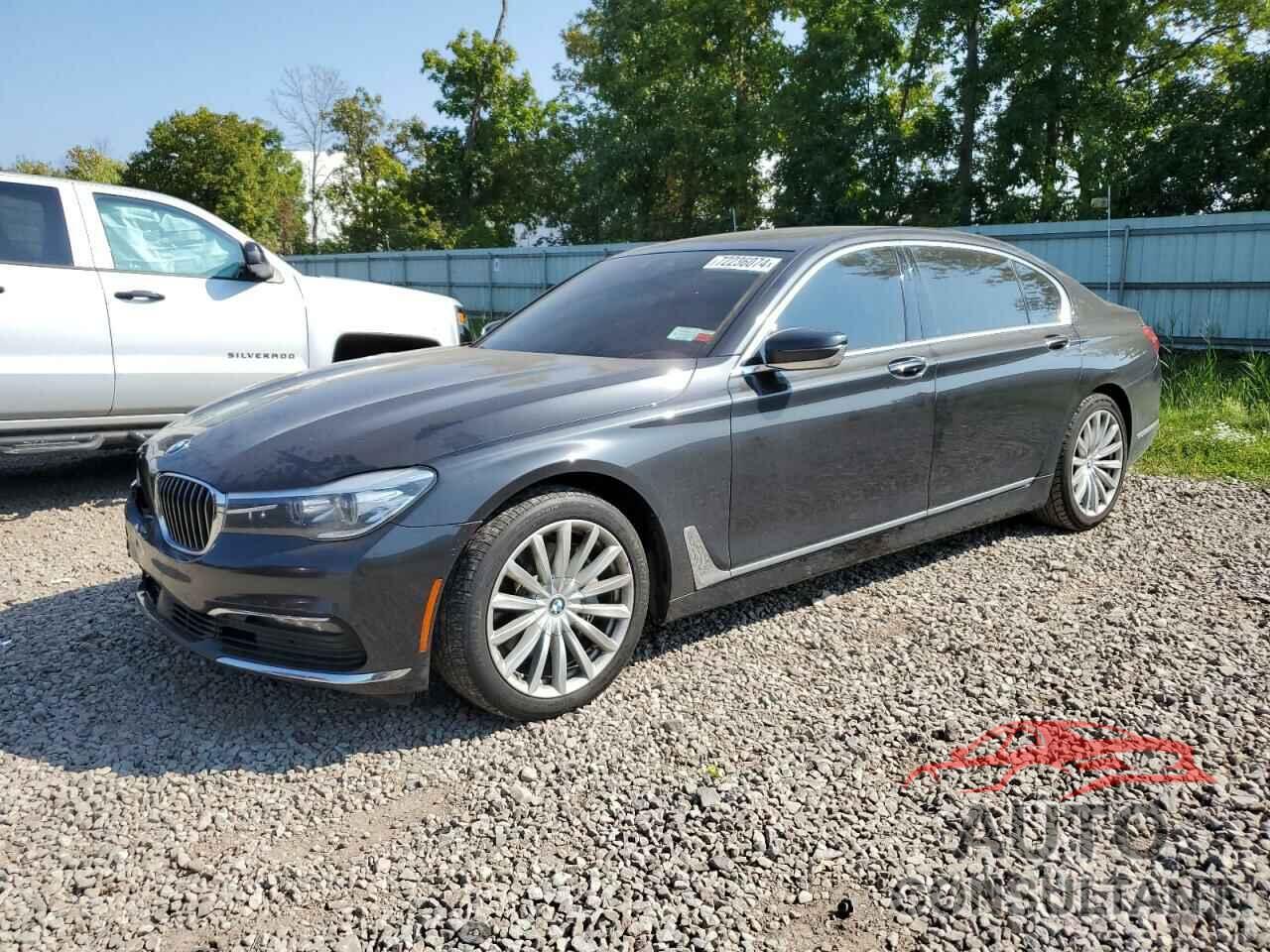 BMW 7 SERIES 2017 - WBA7E2C34HG741009