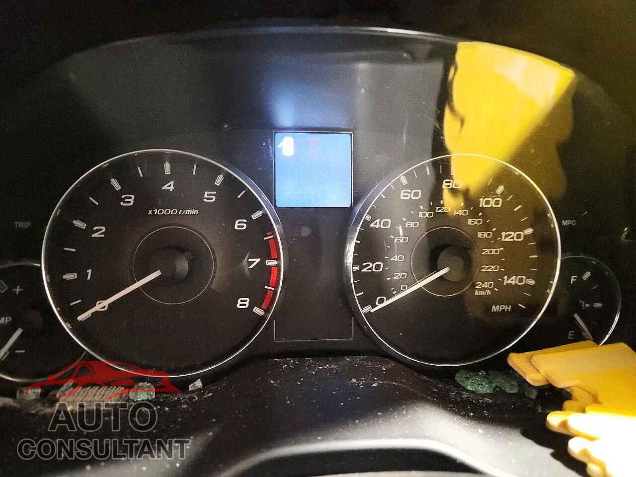 SUBARU OUTBACK 2012 - 4S4BRBCC8C3225605