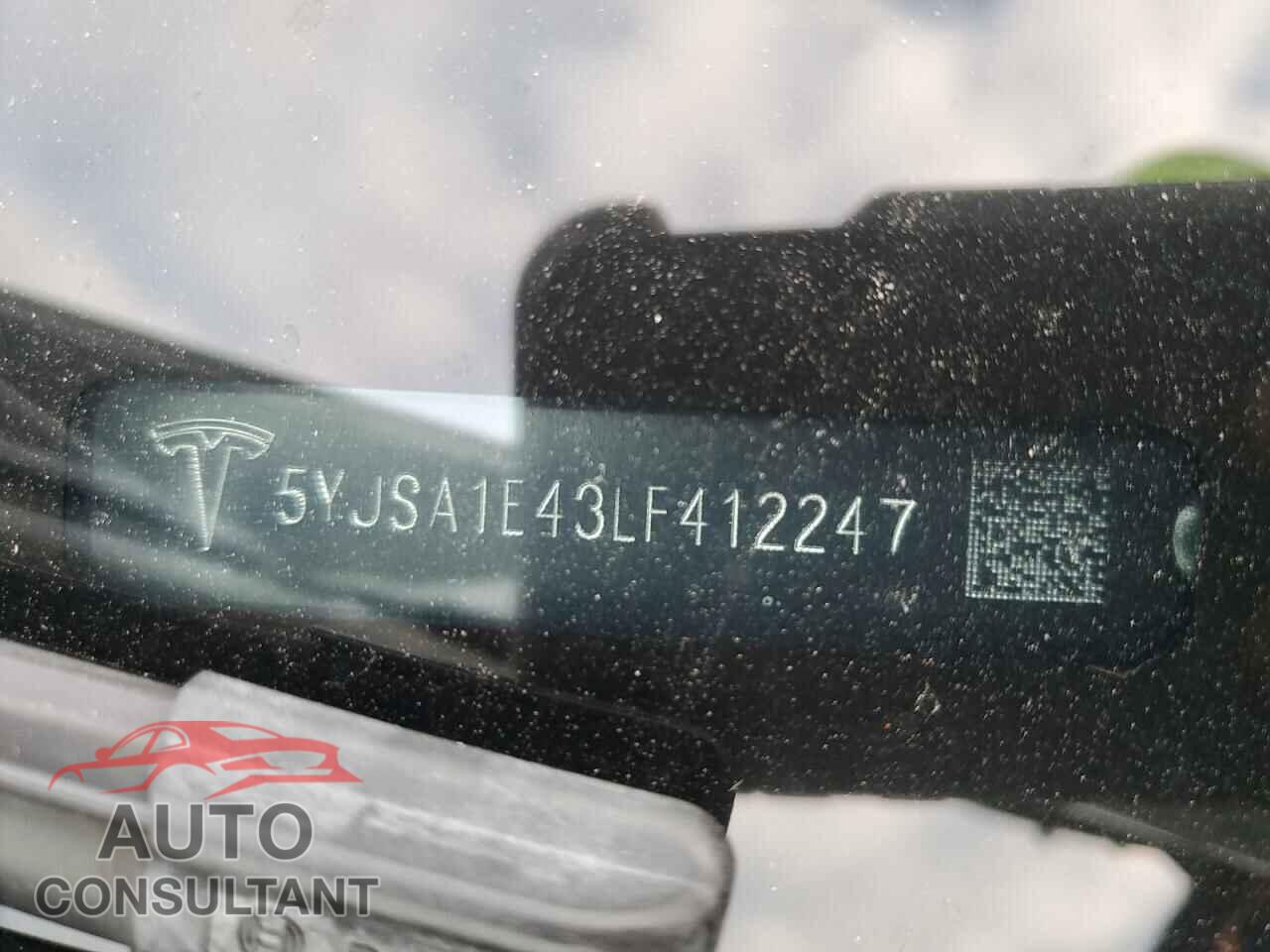 TESLA MODEL S 2020 - 5YJSA1E43LF412247