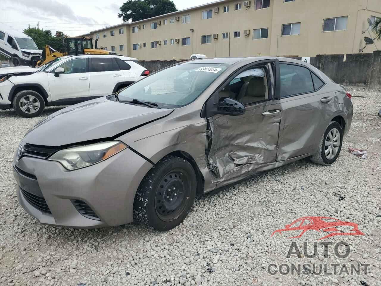 TOYOTA COROLLA 2016 - 2T1BURHE7GC651305