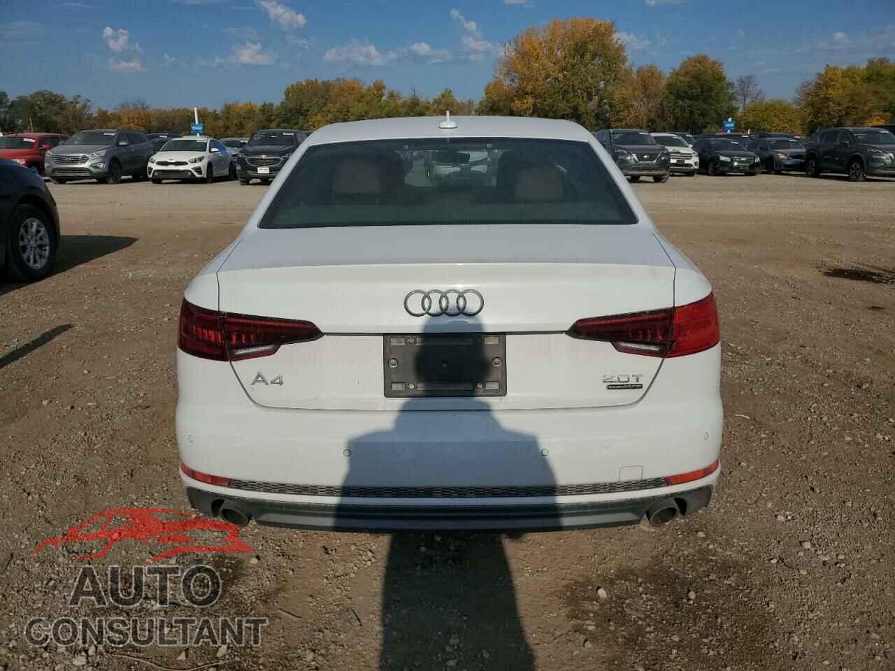 AUDI A4 2018 - WAUENAF41JN007533