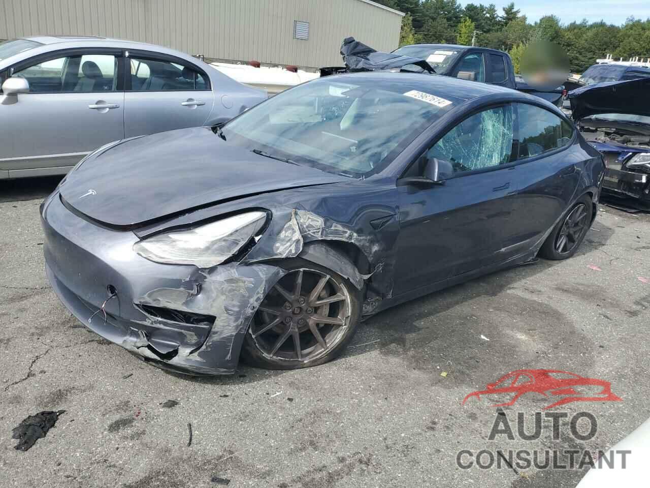 TESLA MODEL 3 2022 - 5YJ3E1EB8NF182876