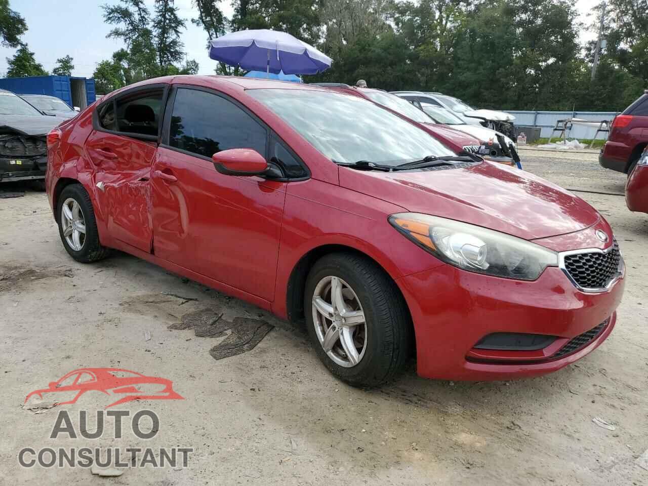 KIA FORTE 2016 - KNAFK4A65G5590205