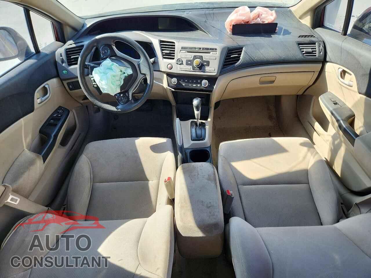 HONDA CIVIC 2012 - 2HGFB2F54CH584276