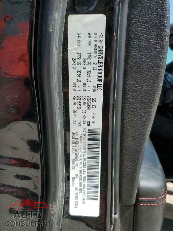 DODGE DURANGO 2014 - 1C4SDHCT6EC360302
