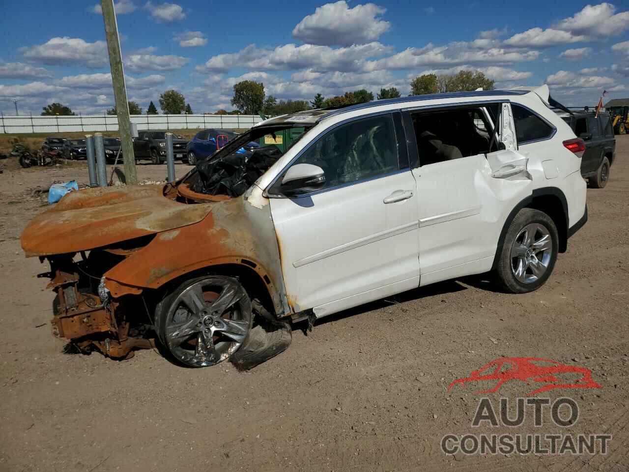 TOYOTA HIGHLANDER 2019 - 5TDDZRFH7KS991805