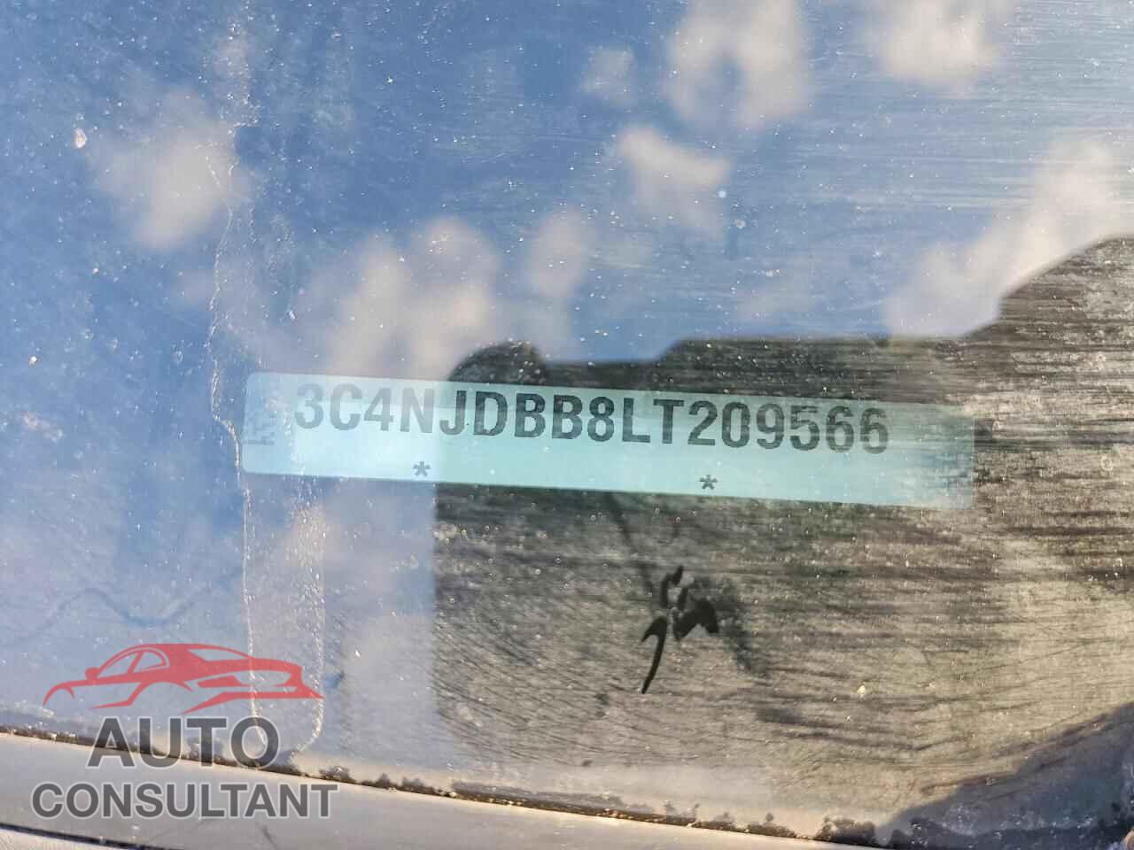 JEEP COMPASS 2020 - 3C4NJDBB8LT209566