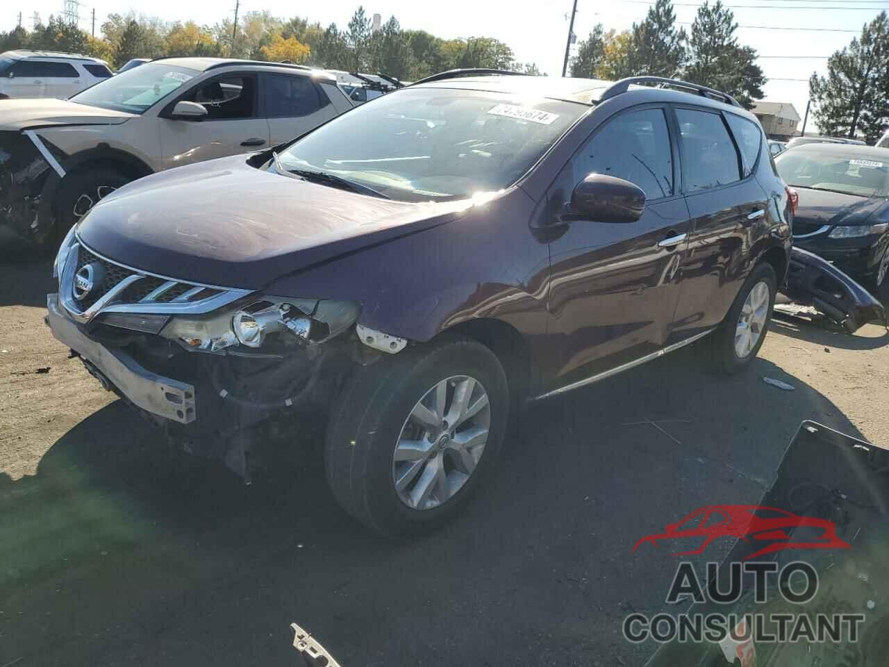 NISSAN MURANO 2014 - JN8AZ1MU0EW400825