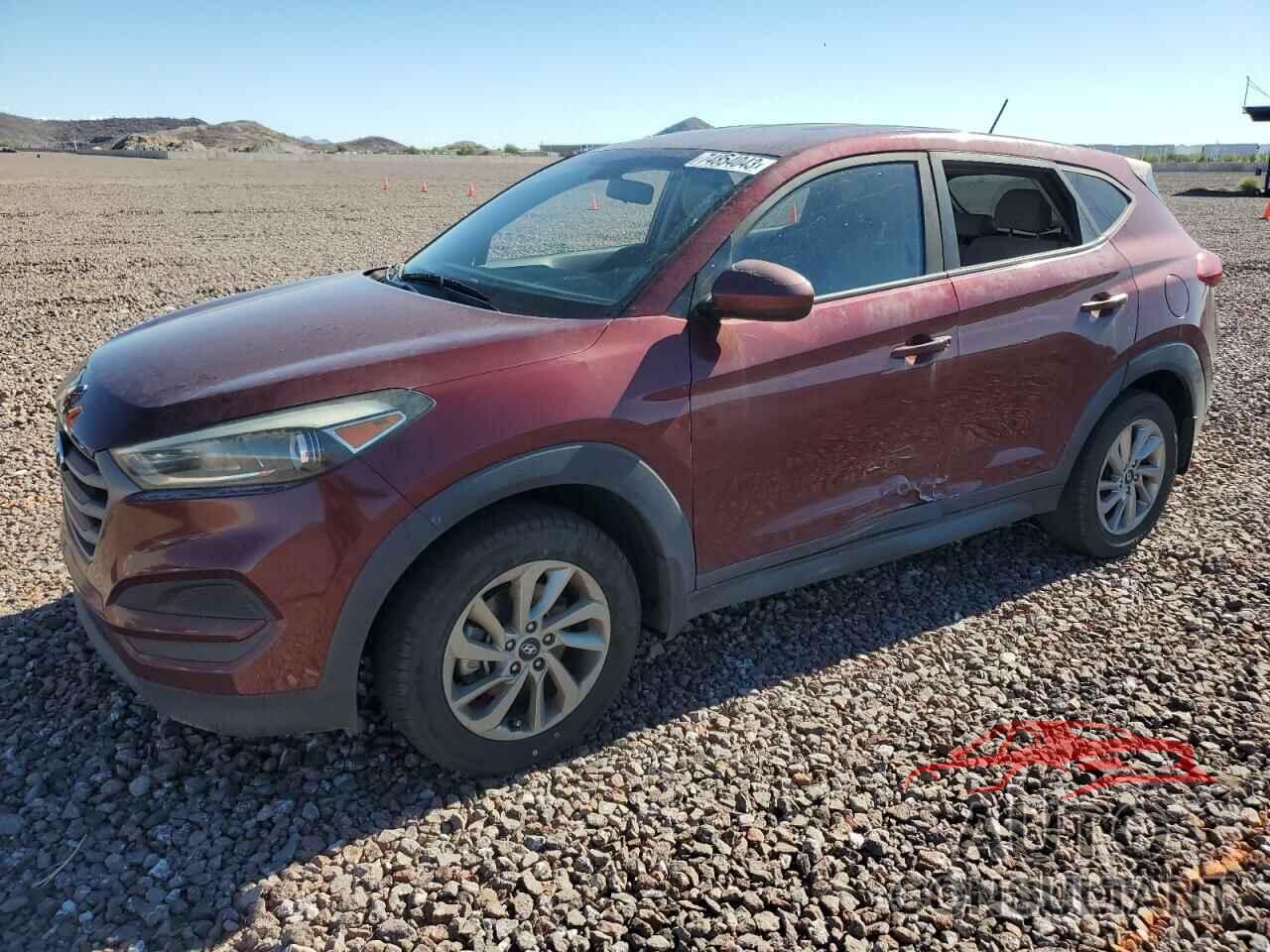 HYUNDAI TUCSON 2016 - KM8J23A48GU228618