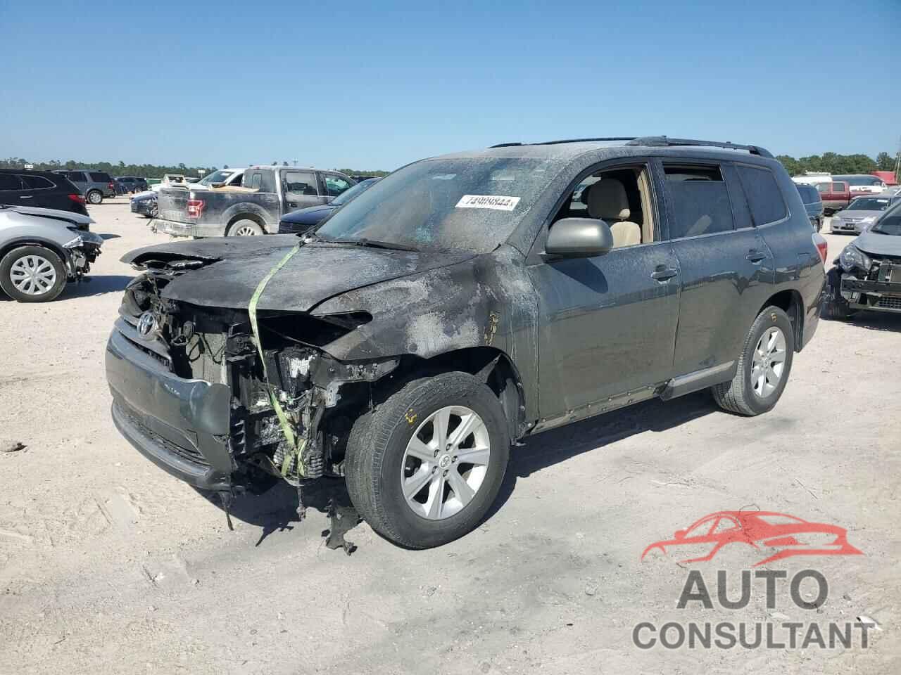 TOYOTA HIGHLANDER 2011 - 5TDBK3EH2BS068741