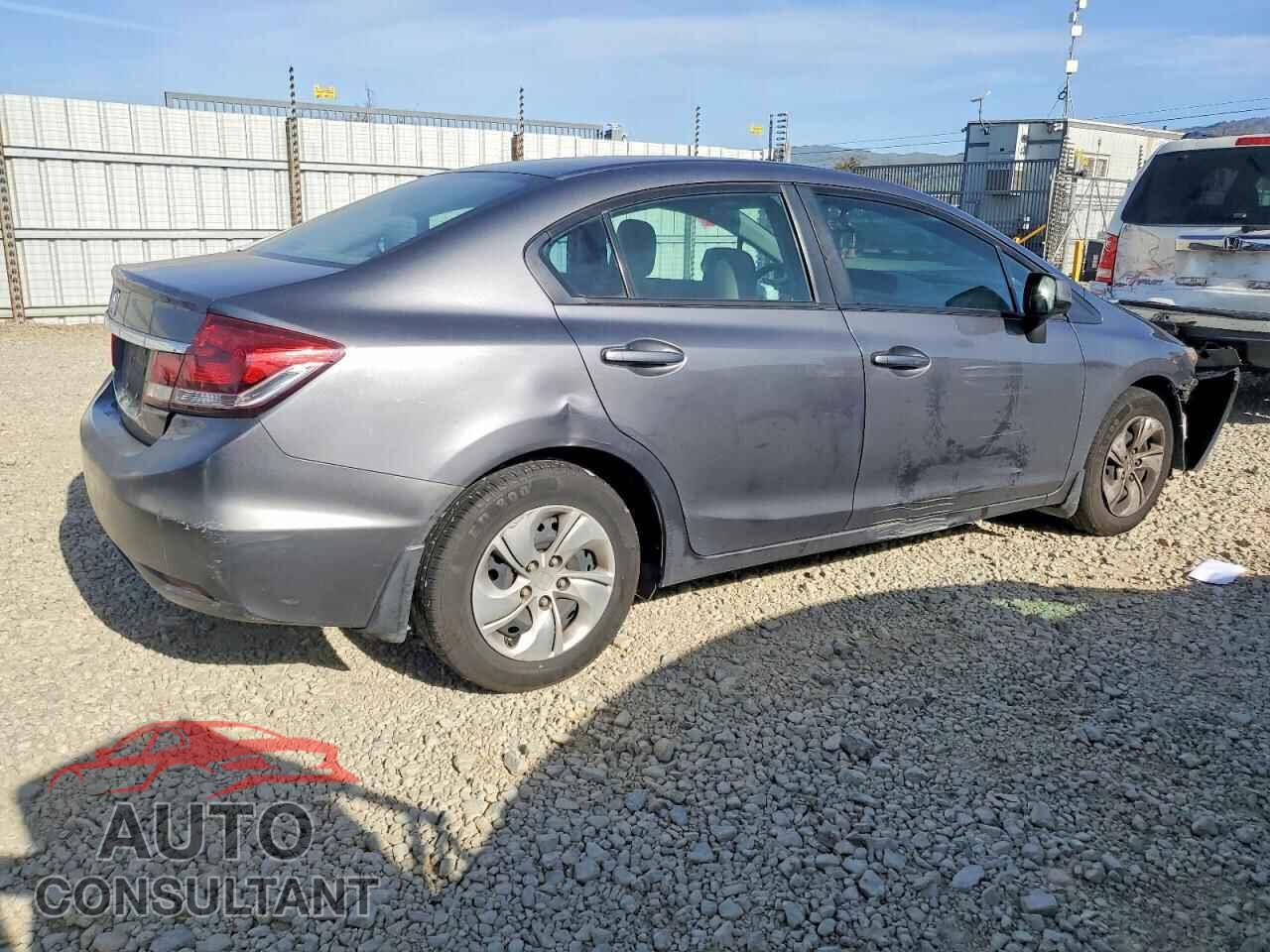HONDA CIVIC 2013 - 19XFB2F59DE265712