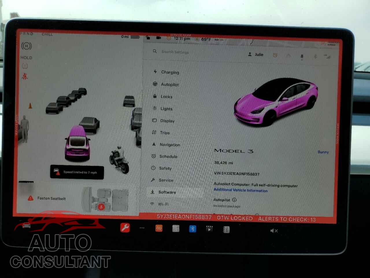 TESLA MODEL 3 2022 - 5YJ3E1EA0NF158837