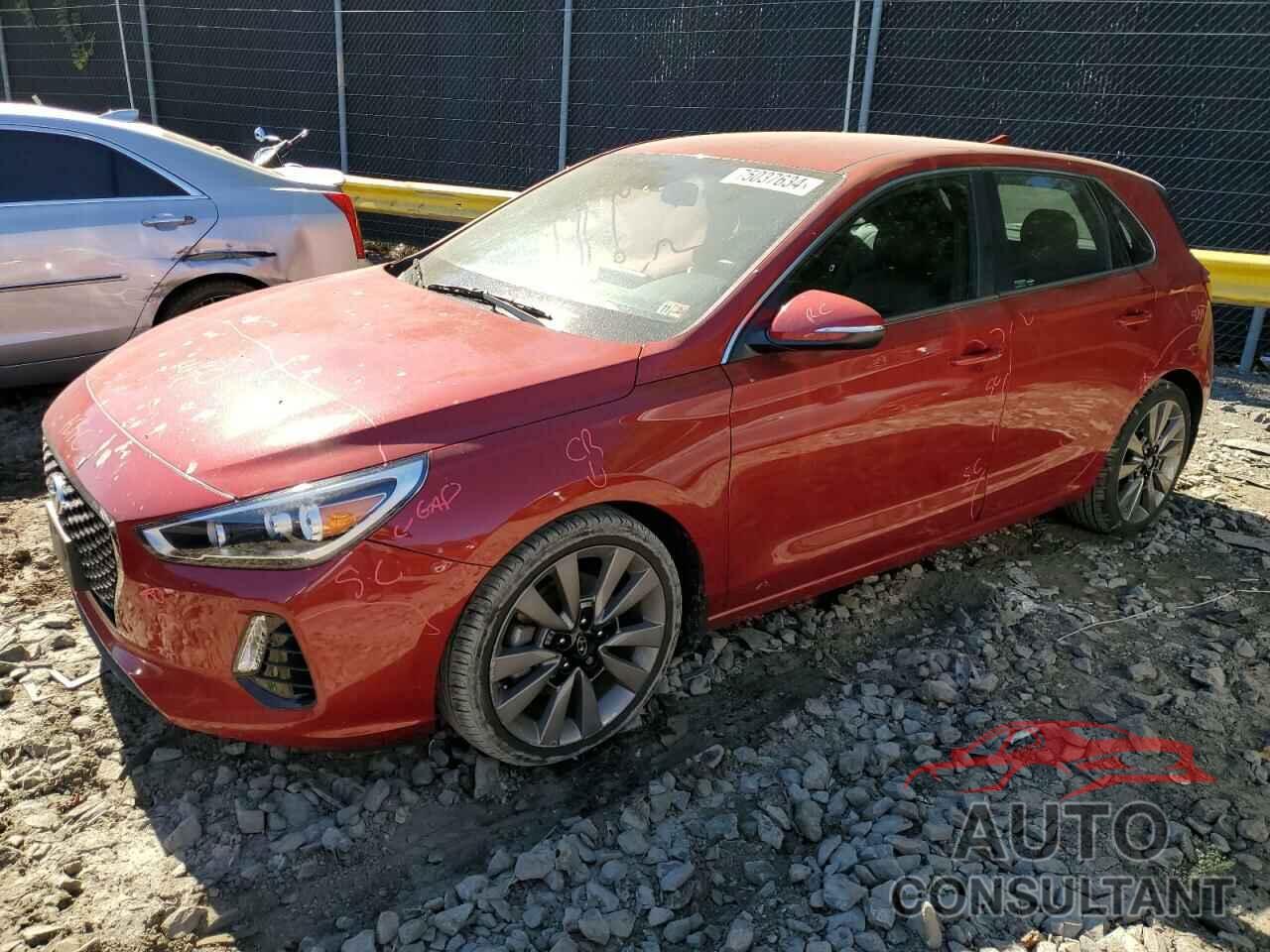 HYUNDAI ELANTRA 2018 - KMHH55LC5JU072065