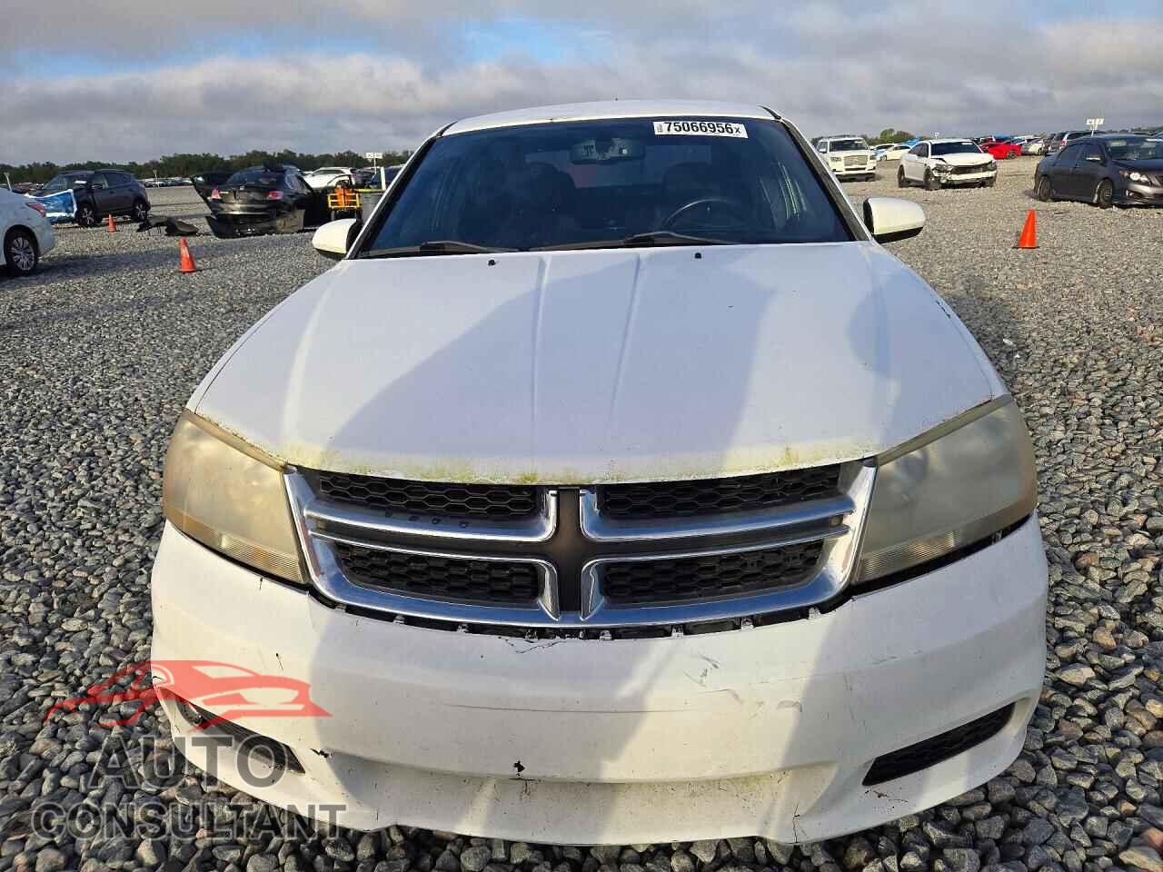 DODGE AVENGER 2012 - 1C3CDZCB7CN196503
