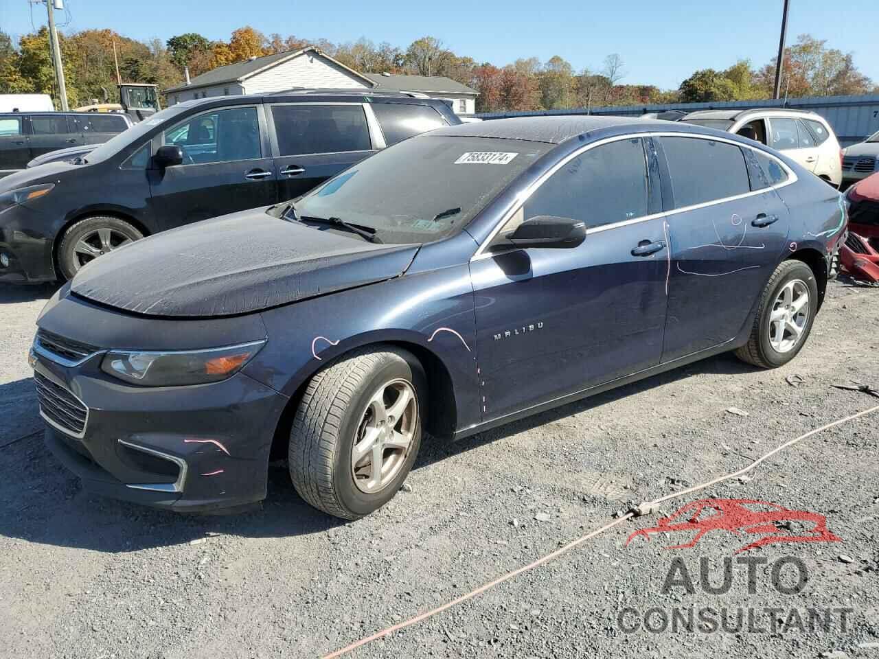 CHEVROLET MALIBU 2018 - 1G1ZC5ST1JF160866