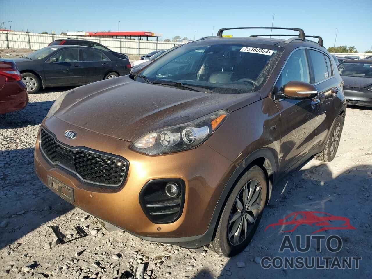 KIA SPORTAGE 2017 - KNDPNCAC8H7249367