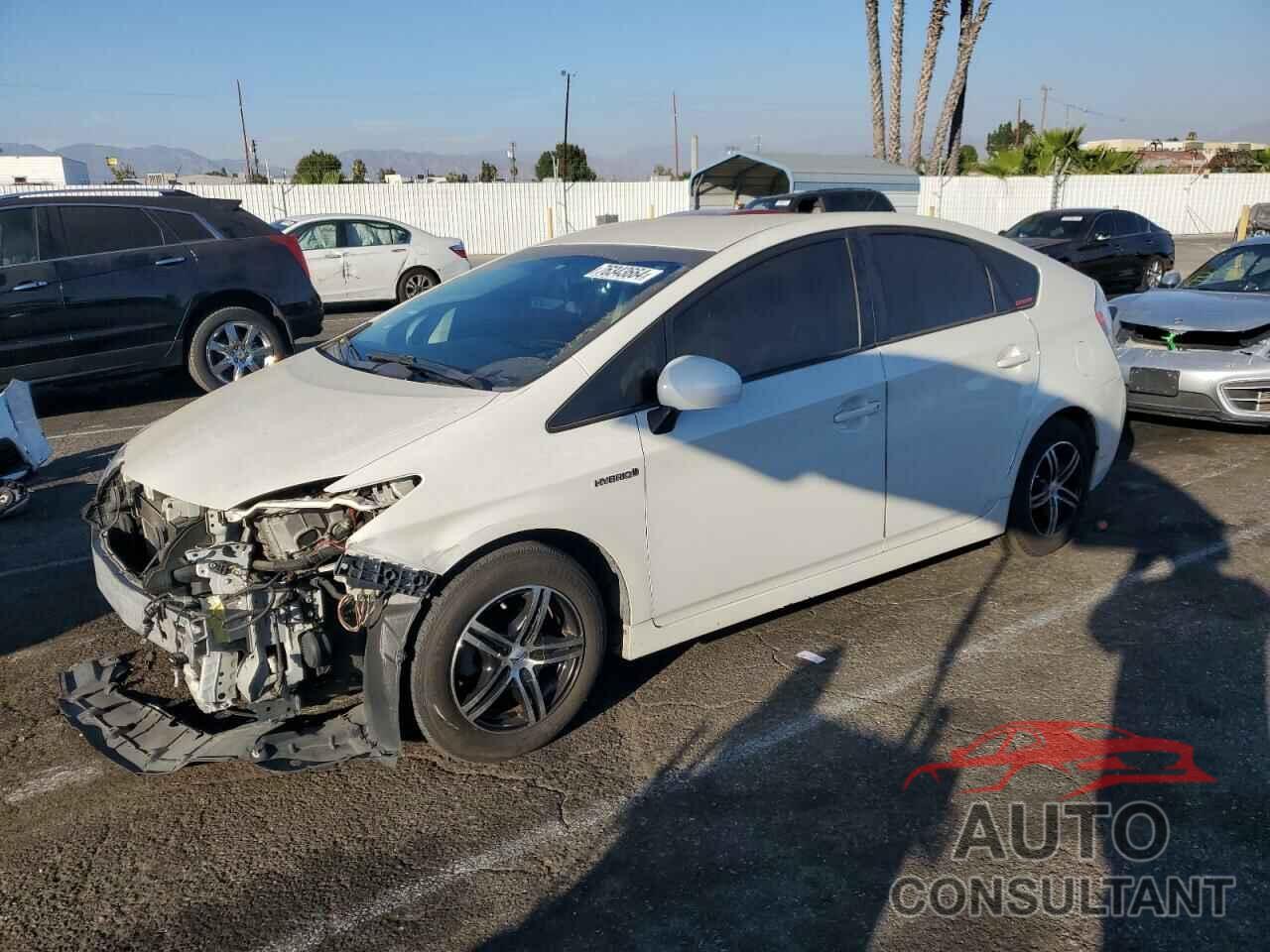 TOYOTA PRIUS 2012 - JTDKN3DU2C1596140