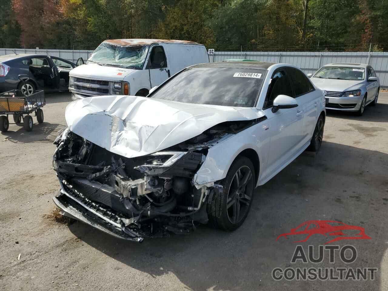 AUDI A4 2018 - WAUENAF42JN007458