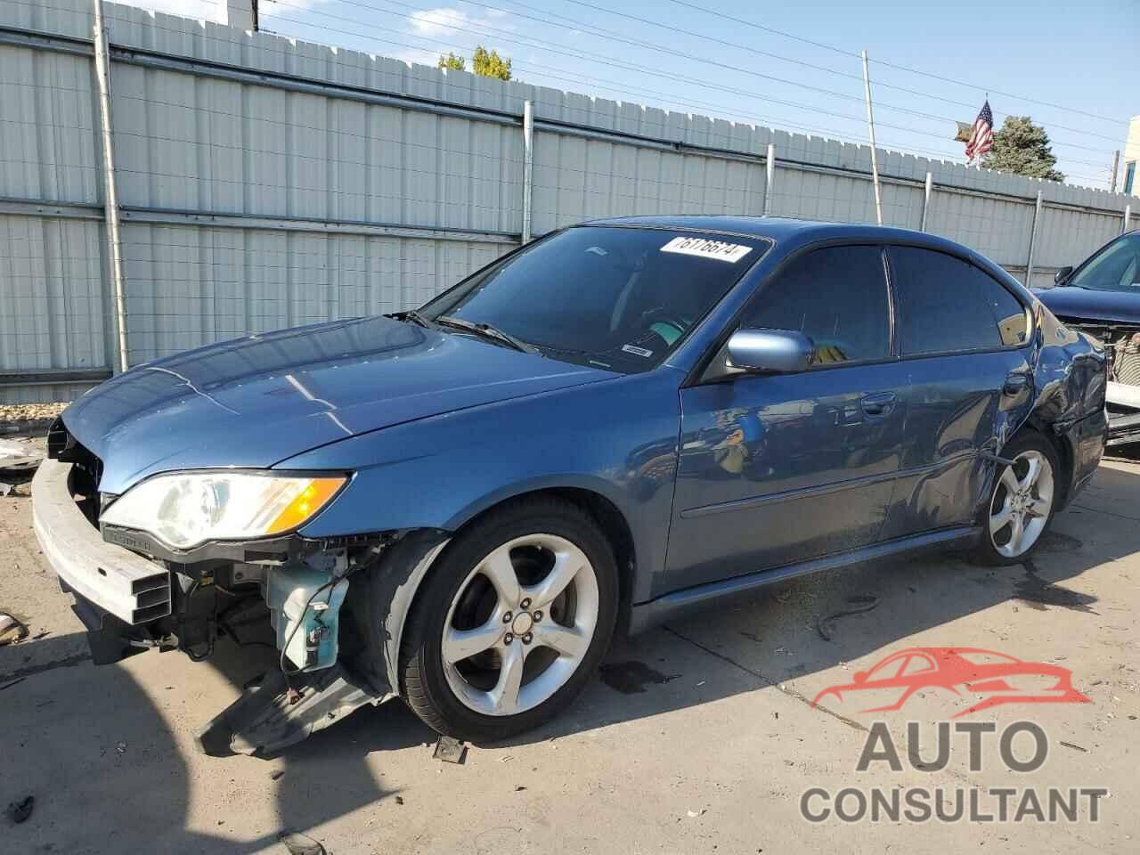 SUBARU LEGACY 2009 - 4S3BL616097219129