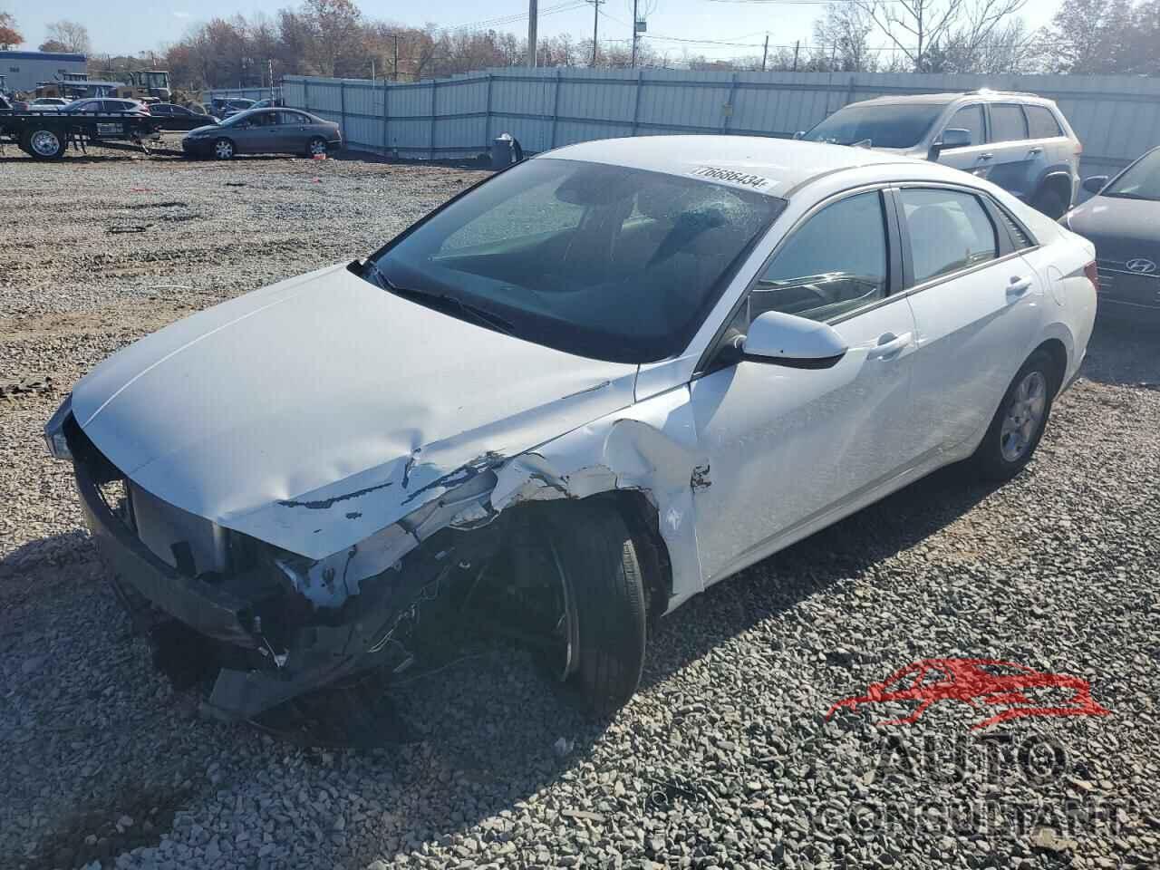 HYUNDAI ELANTRA 2021 - 5NPLL4AG0MH045441