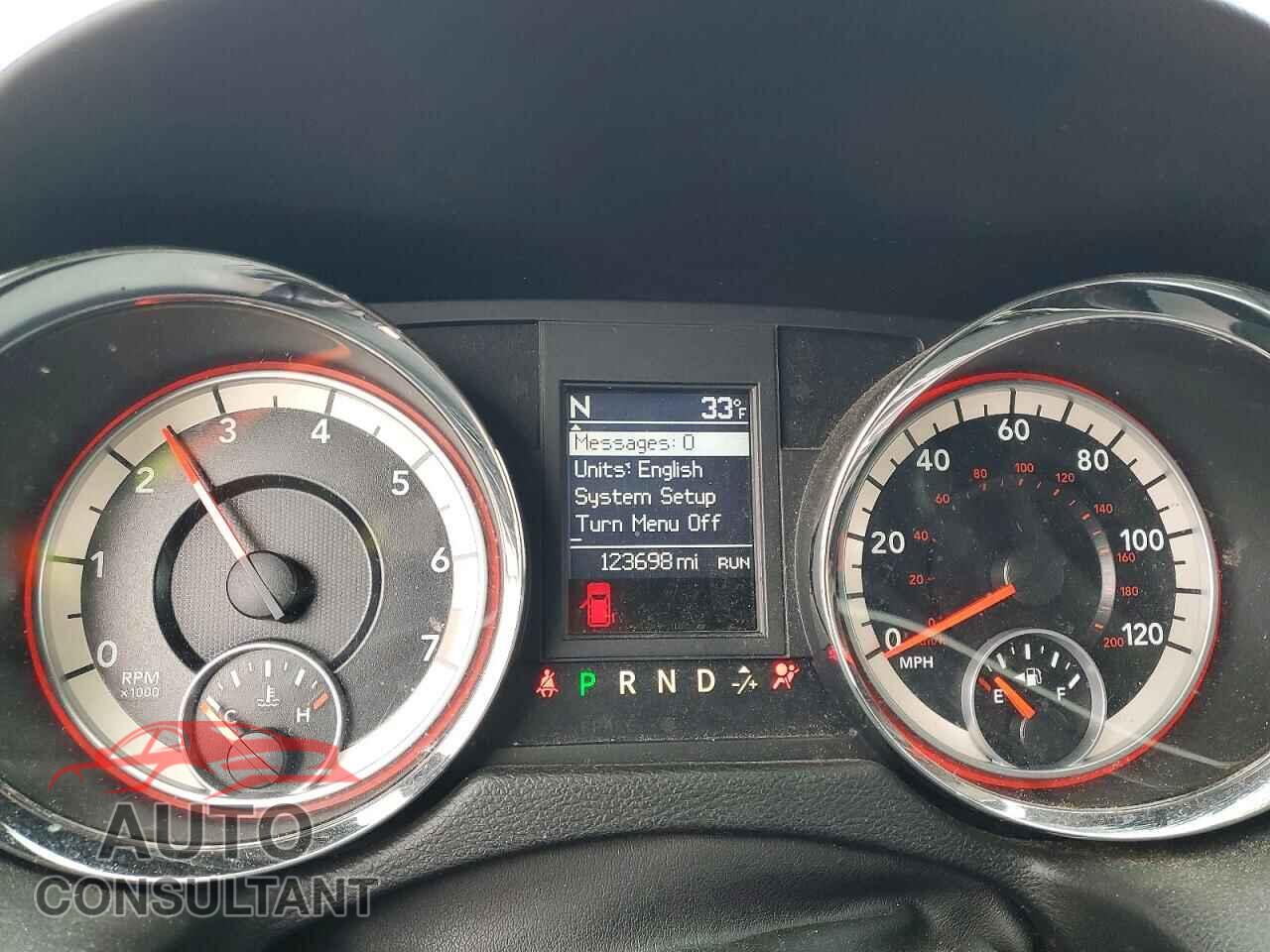 DODGE CARAVAN 2014 - 2C4RDGEG6ER186960