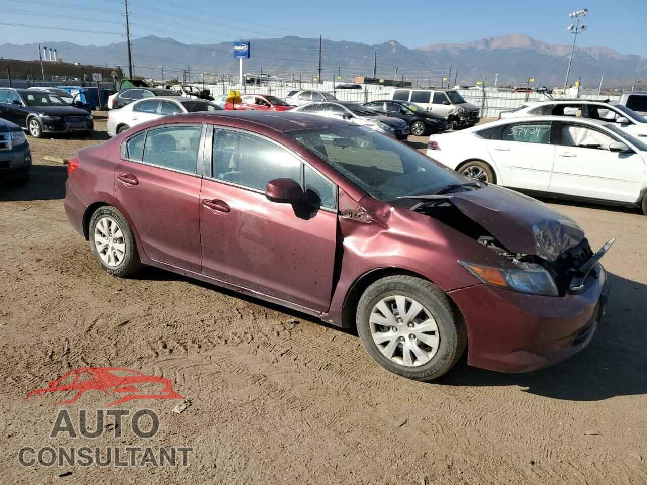 HONDA CIVIC 2012 - 2HGFB2F58CH544914