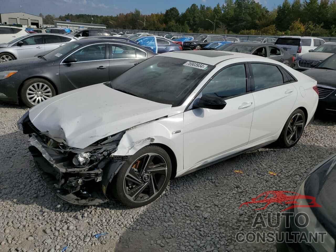 HYUNDAI ELANTRA 2023 - KMHLR4AF9PU517566