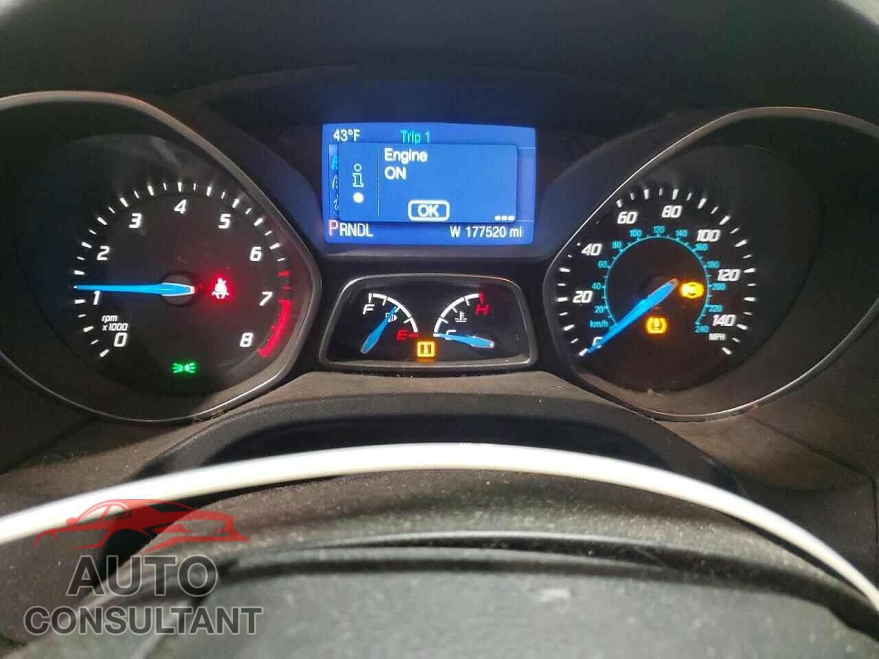 FORD FOCUS 2014 - 1FADP3F2XEL437443