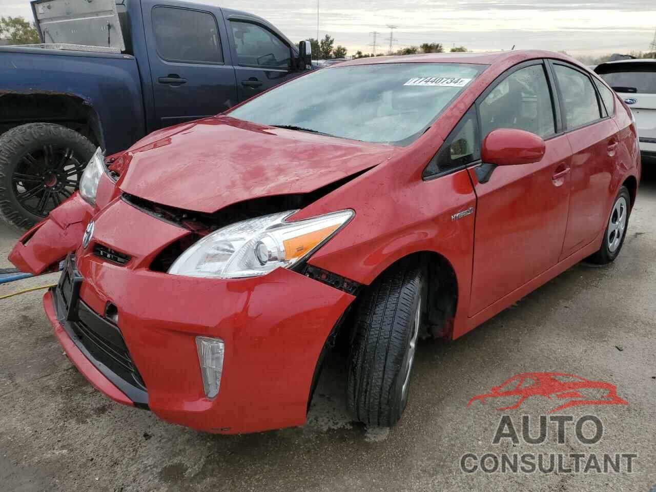 TOYOTA PRIUS 2013 - JTDKN3DU7D5541905