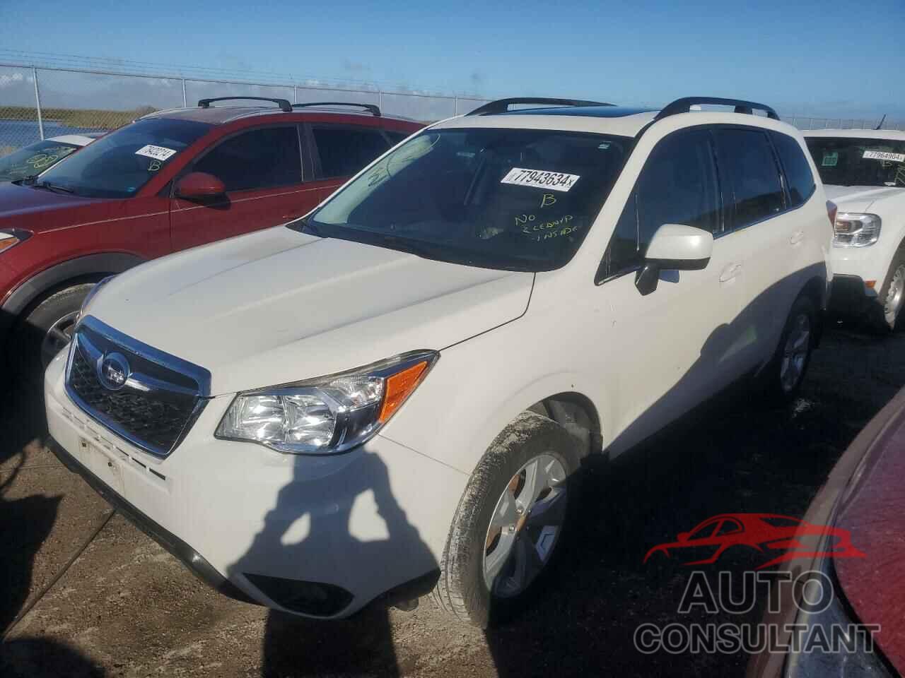 SUBARU FORESTER 2016 - JF2SJAHC1GH494411