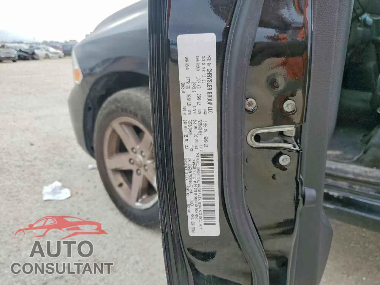 DODGE RAM 1500 2012 - 1C6RD7KT8CS167573