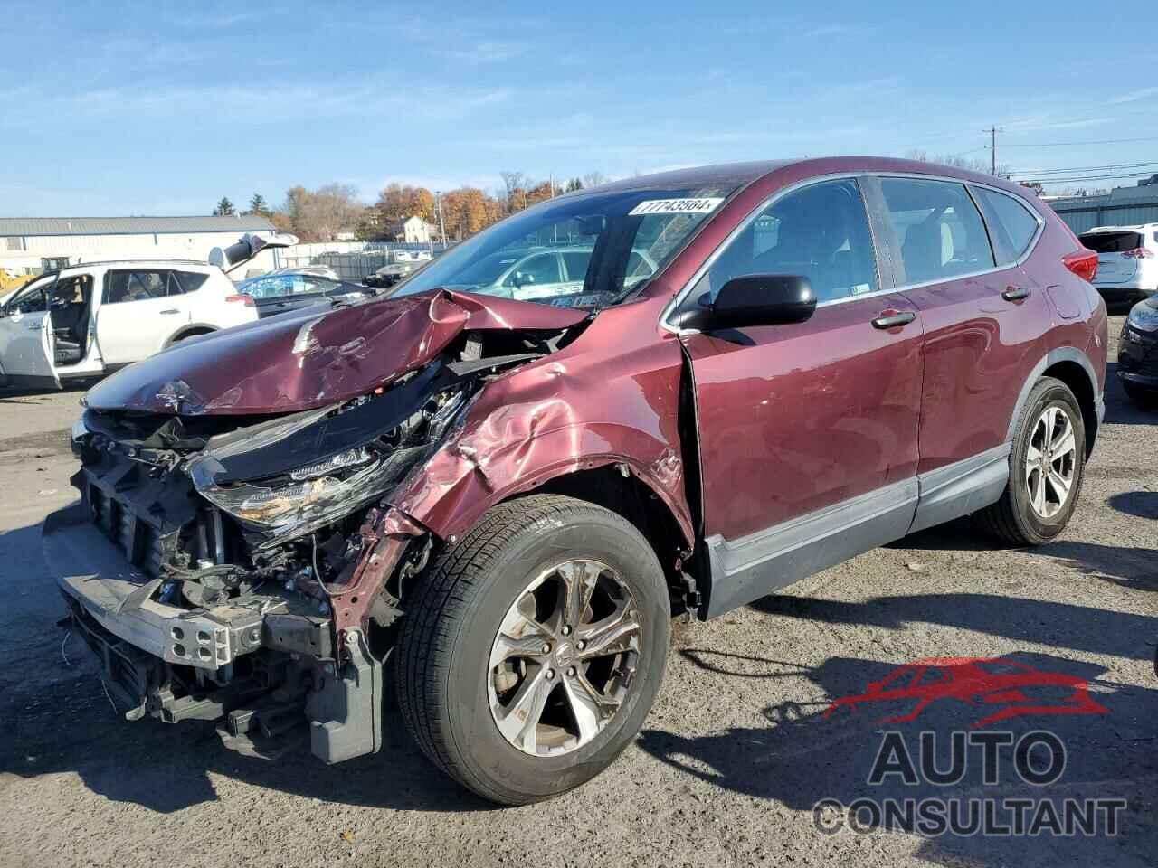 HONDA CRV 2018 - 2HKRW6H39JH221396