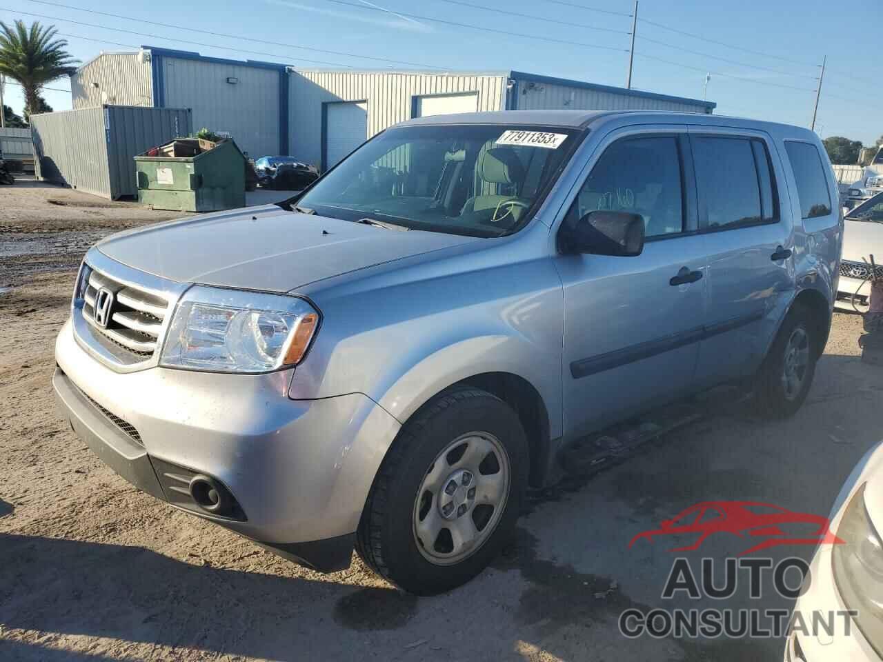 HONDA PILOT 2015 - 5FNYF3H27FB032110