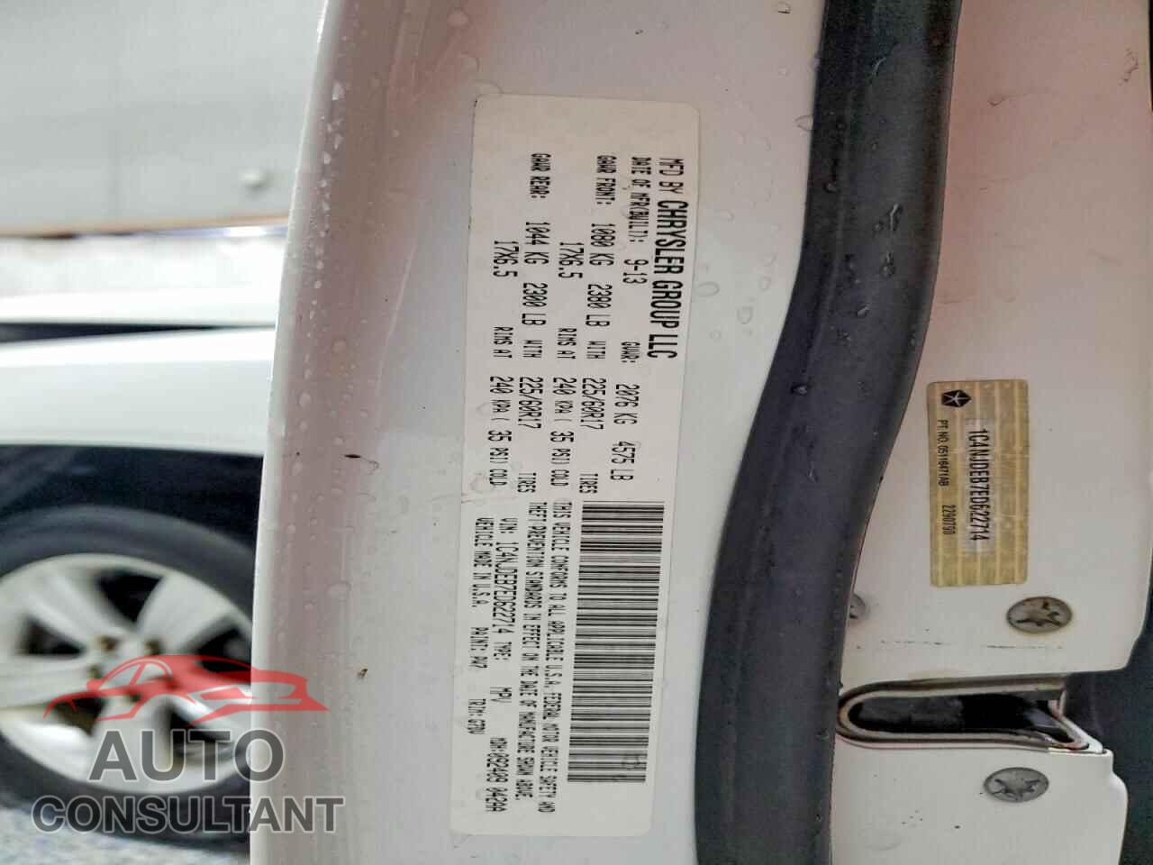 JEEP COMPASS 2014 - 1C4NJDEB7ED622714