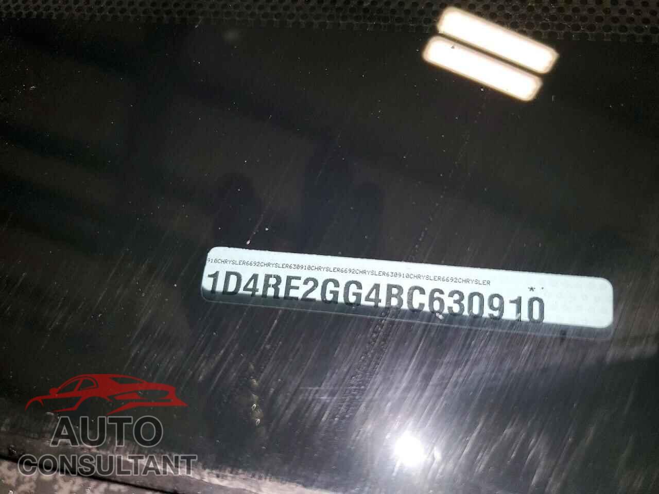 DODGE DURANGO 2011 - 1D4RE2GG4BC630910