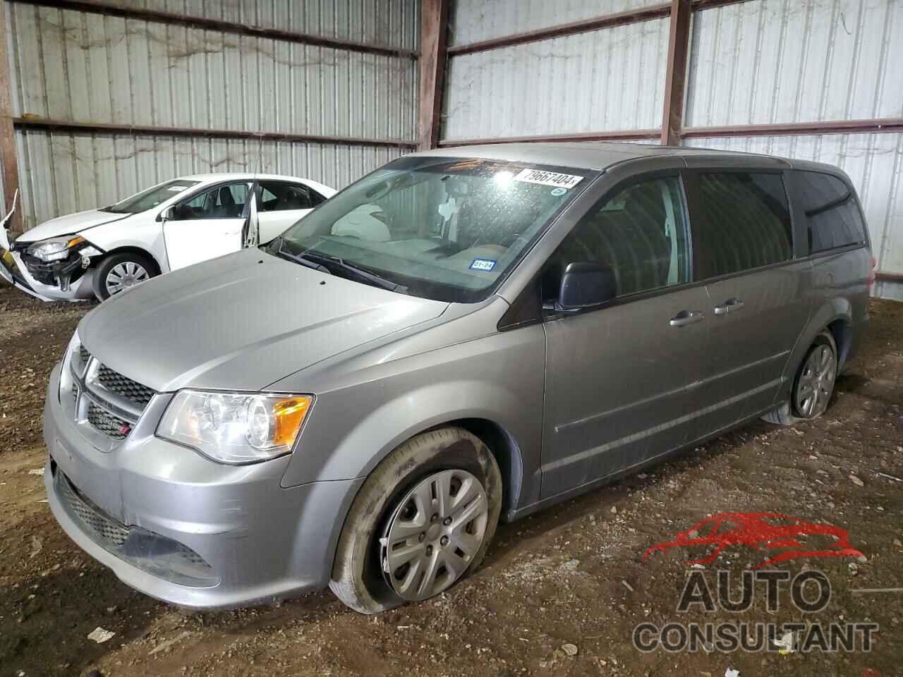 DODGE CARAVAN 2017 - 2C4RDGBGXHR865820