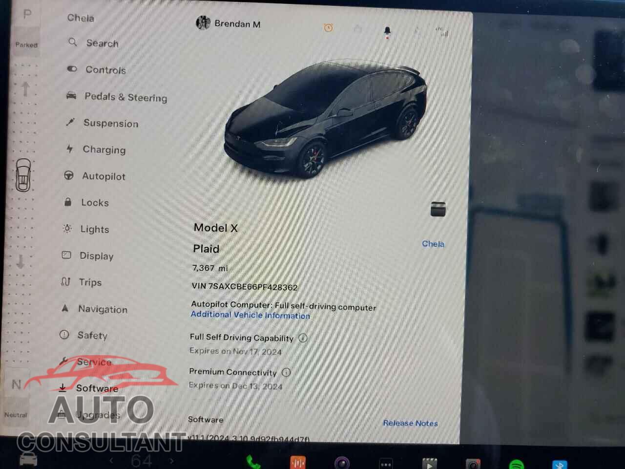 TESLA MODEL X 2023 - 7SAXCBE66PF428362