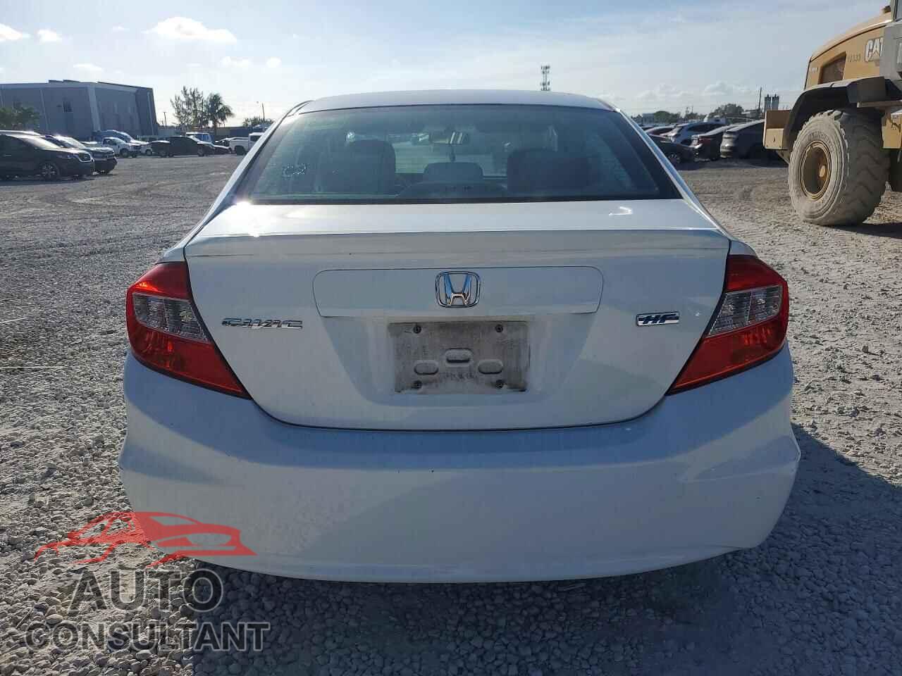 HONDA CIVIC 2012 - 2HGFB2F64CH521607