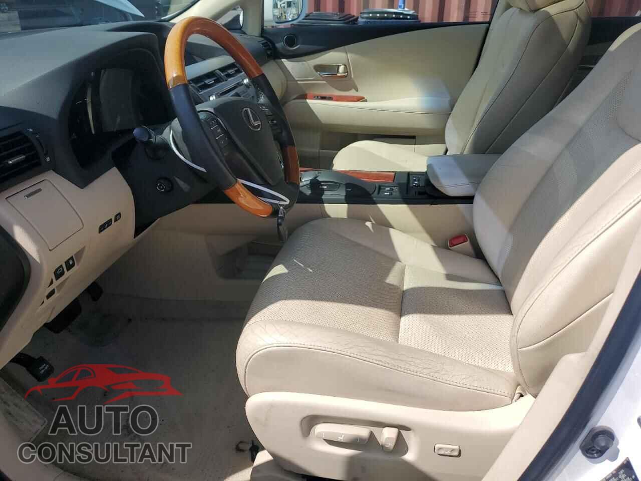 LEXUS RX350 2012 - 2T2BK1BA0CC151943
