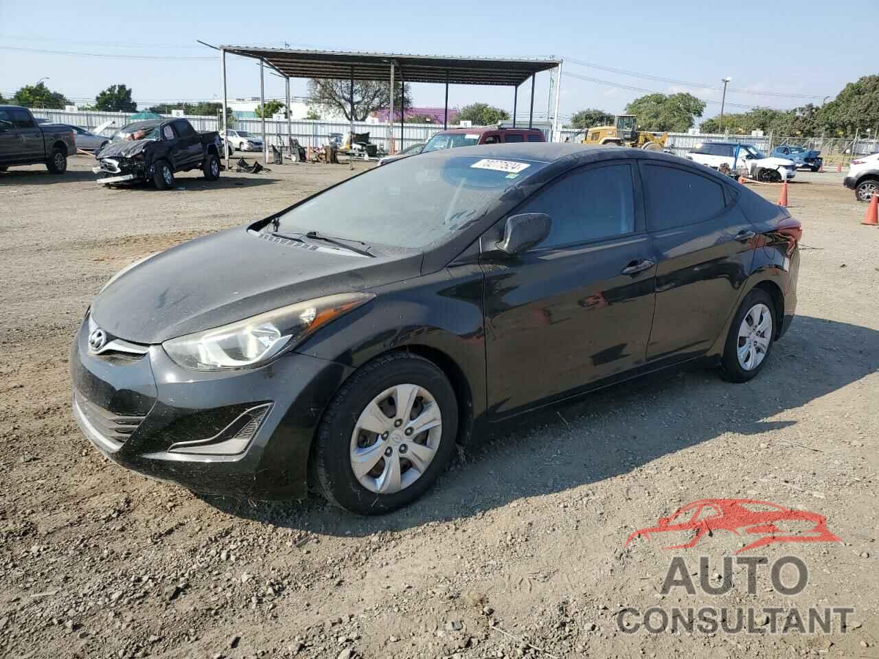 HYUNDAI ELANTRA 2016 - KMHDH4AE2GU607561