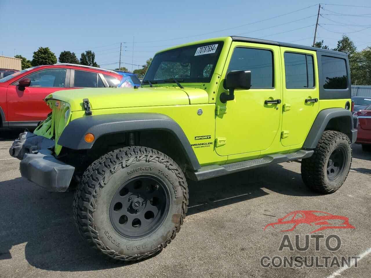 JEEP WRANGLER 2017 - 1C4BJWDG5HL502660