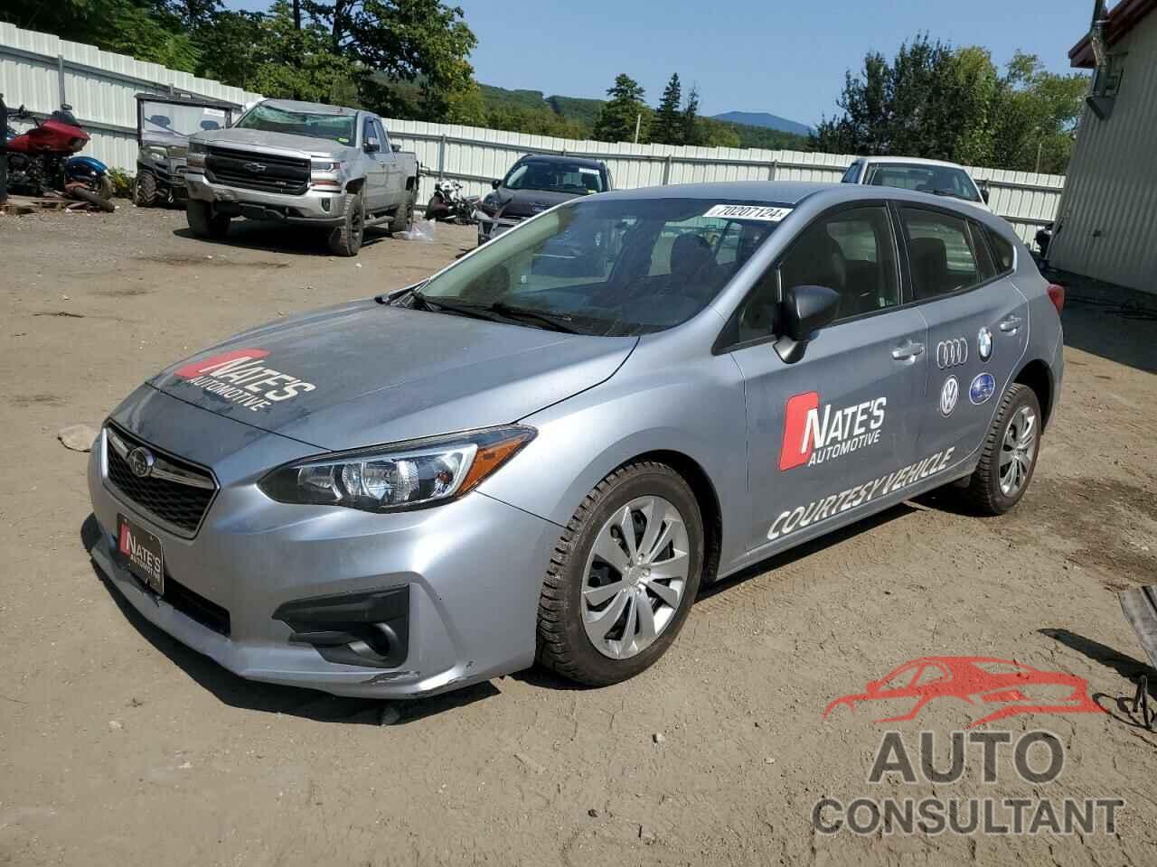 SUBARU IMPREZA 2018 - 4S3GTAA69J3722808