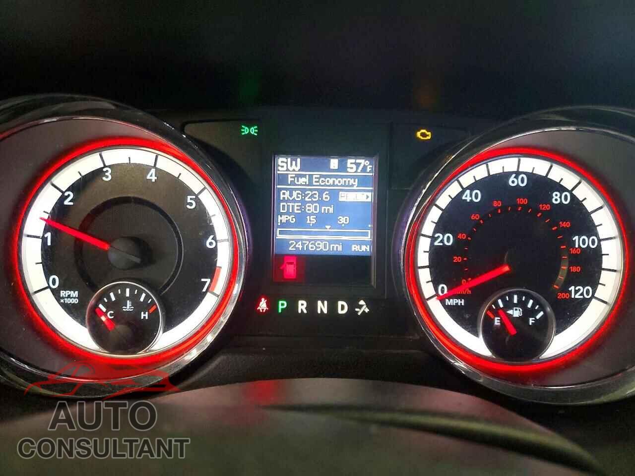 DODGE CARAVAN 2013 - 2C4RDGEG0DR812212