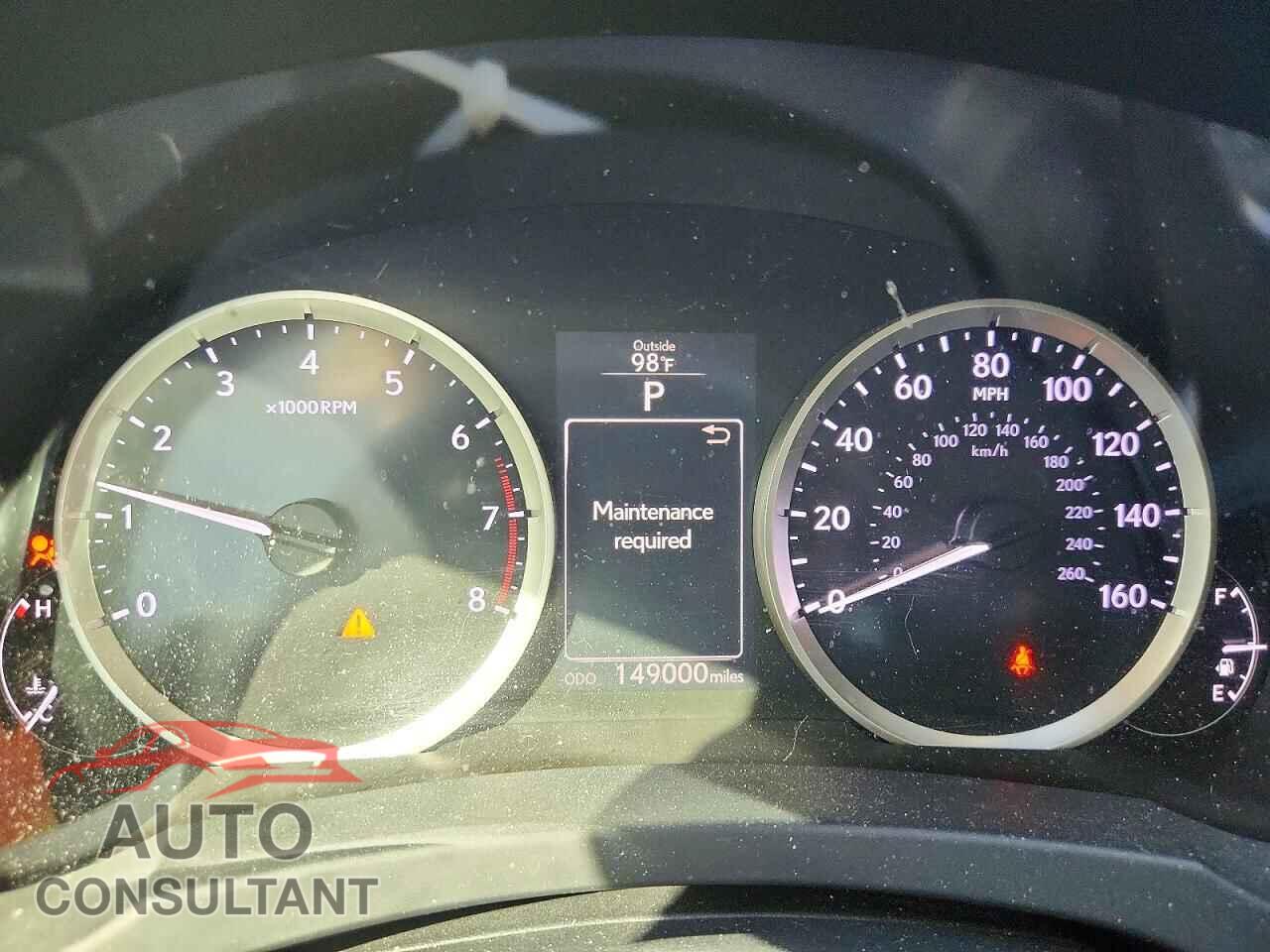 LEXUS IS 2015 - JTHBF1D20F5064168