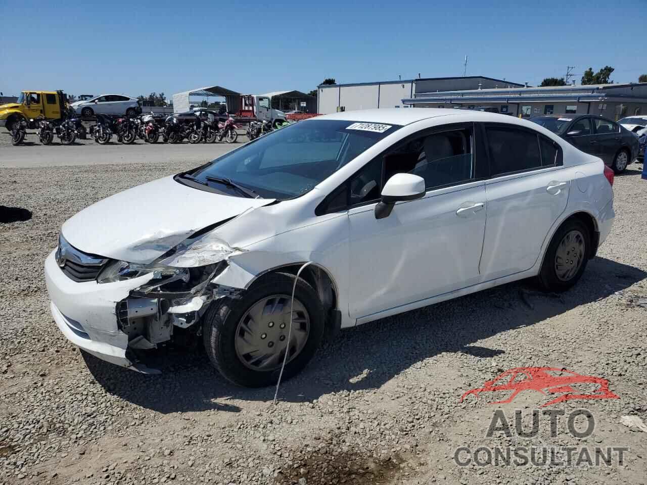 HONDA CIVIC 2012 - 19XFB2F54CE075220