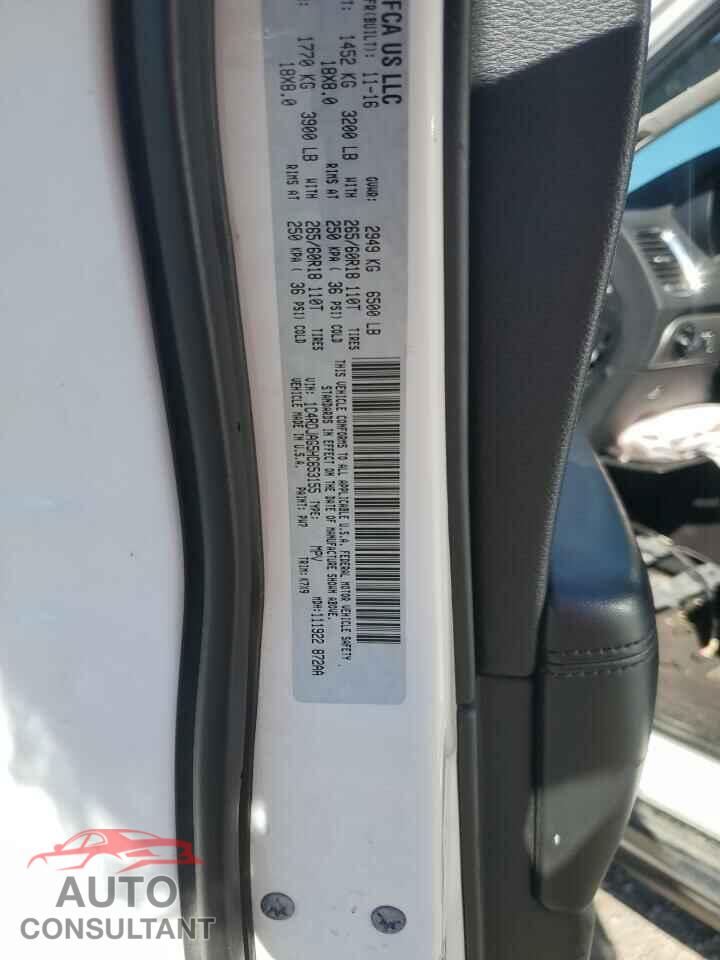DODGE DURANGO 2017 - 1C4RDJAG5HC653155