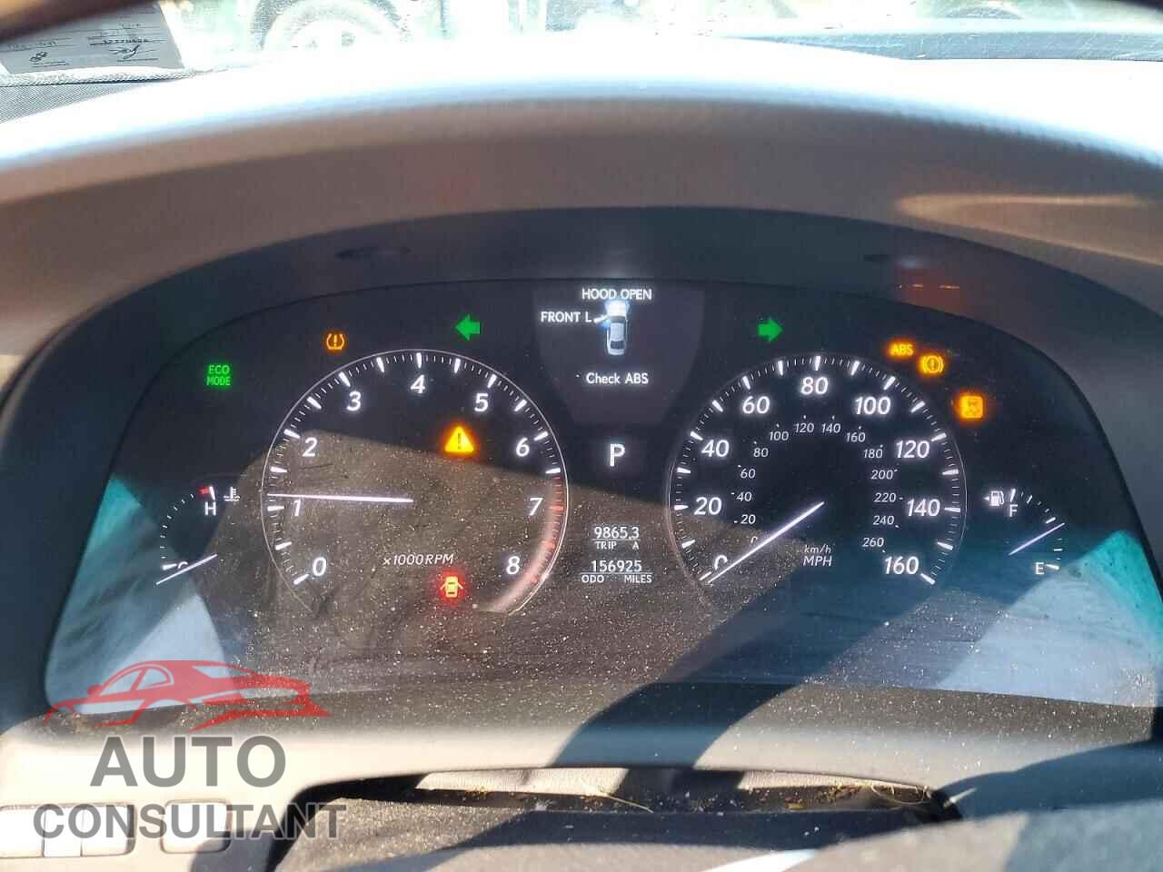 LEXUS LS460 2012 - JTHBL5EF0C5109400