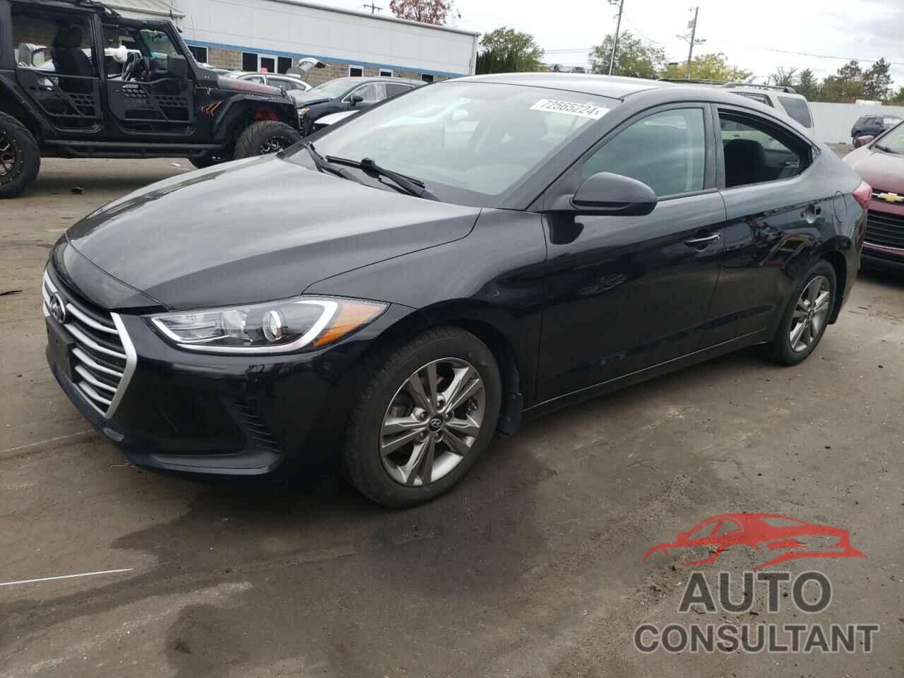 HYUNDAI ELANTRA 2018 - 5NPD84LF3JH366248